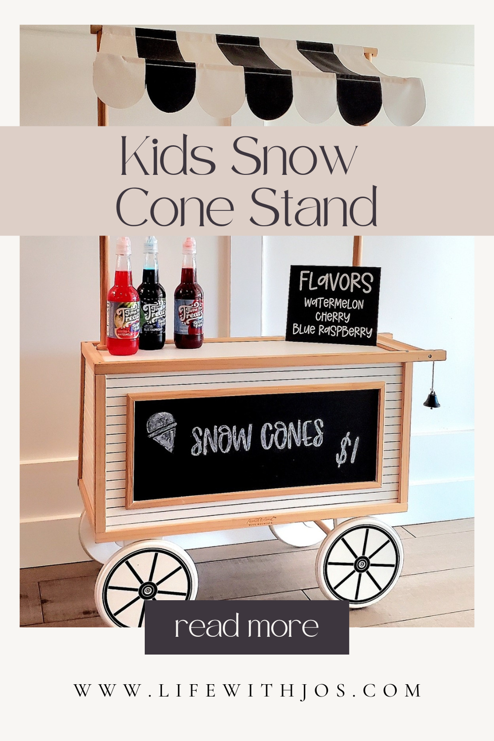 Kids Snow Cone Stand